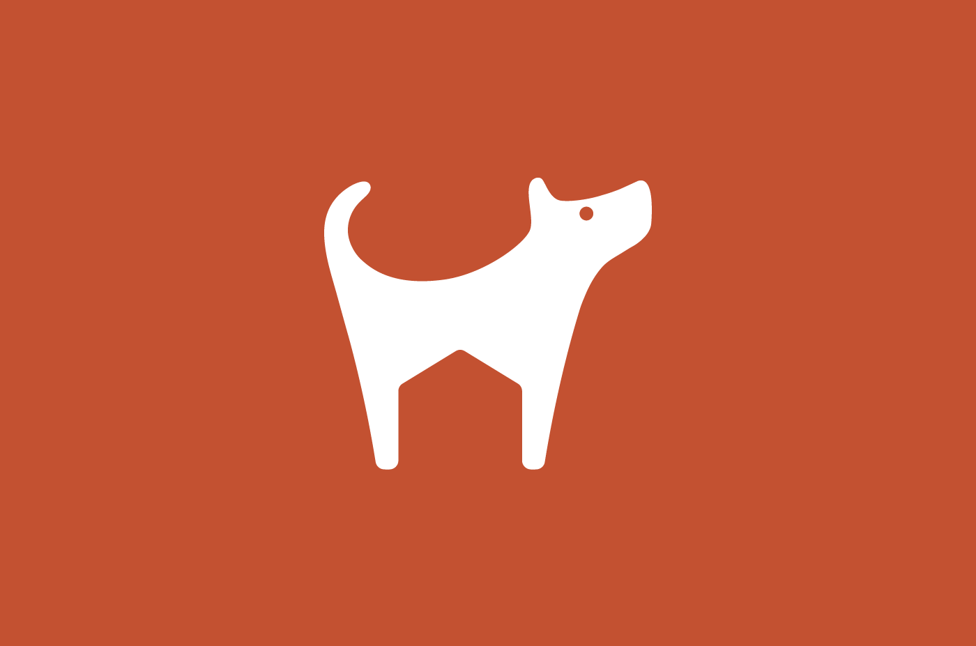 dog friendly retreat logo design